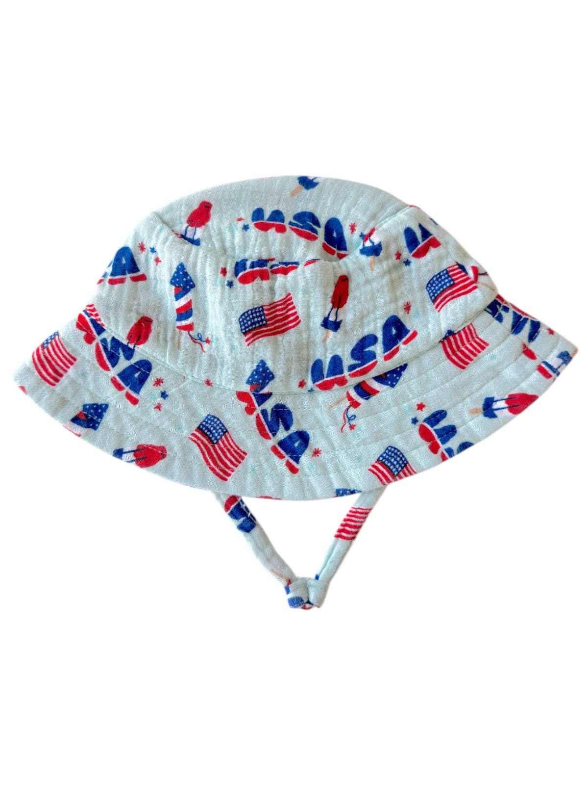 4th of July | Blue Bucket Hat