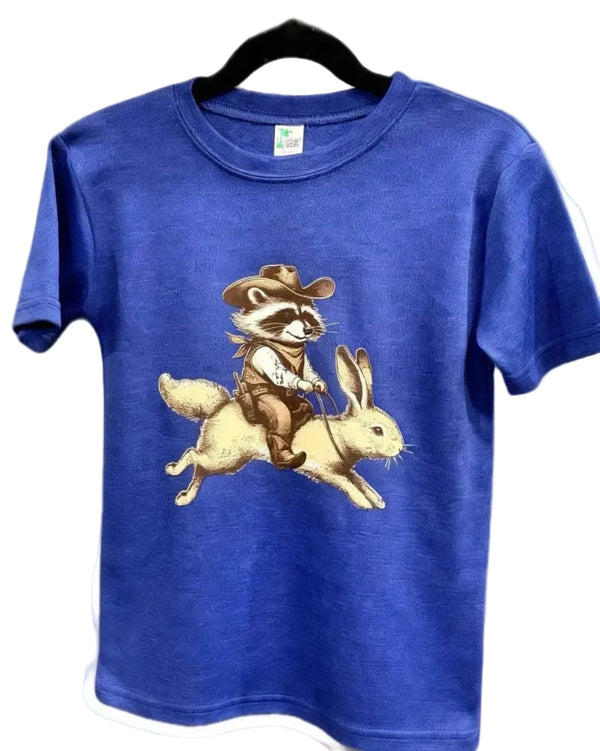Cottontail Outlaw Tee | Kids Easter Shirt | Toddler & Youth Spring Graphic Tee